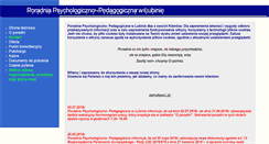 Desktop Screenshot of ppp.powiat-lubin.pl